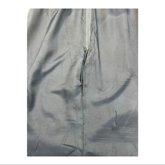 CHETTA B Women’s Sherrie Bloom Peter Noviello Blue embroidery knee Dress Size 2. - Picture 8 of 16